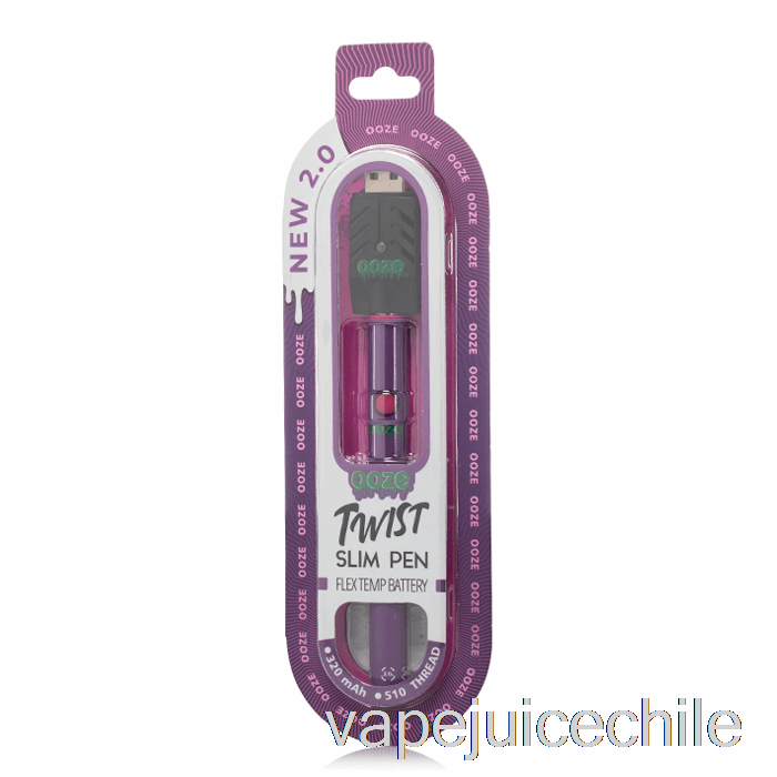 Vape Chile Rezuma Slim Twist Pen 2.0 Flex Temp Batería Ultra Violeta